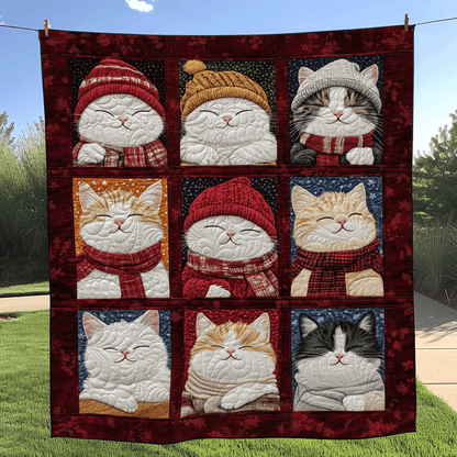 Cuddly Cats Quilted Blanket NCU0TL1260