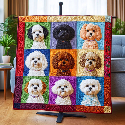 Cuddly Companions Quilted Blanket NCU0PT3682