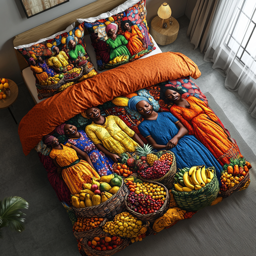Cultural Exchange 3-Piece Quilted Bedding Set NCU0DK7768