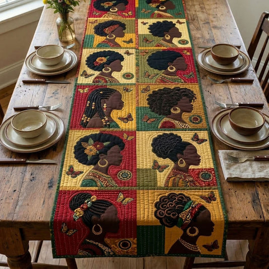 Cultural Pride Quilted Table Runner NCU0NT12580