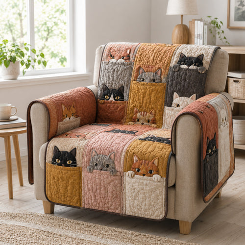 Curious Paws Hideaway Quilted Sofa Cover NCU0VL3918