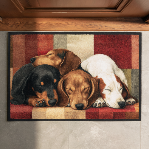 Dachshund Dreams Doormat NCU0DK10277