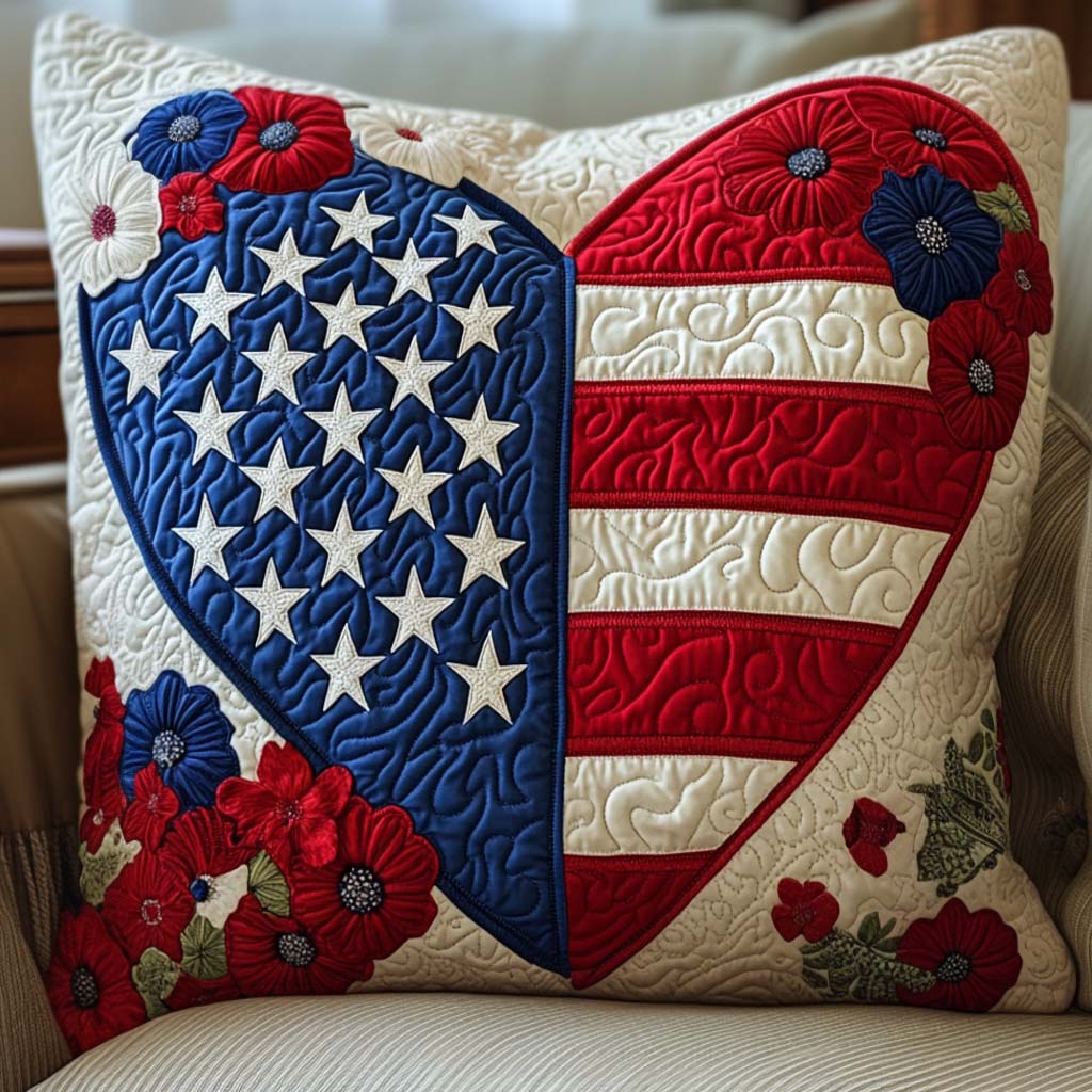Daisy Duty Quilted Pillow Case NCU0NT7651