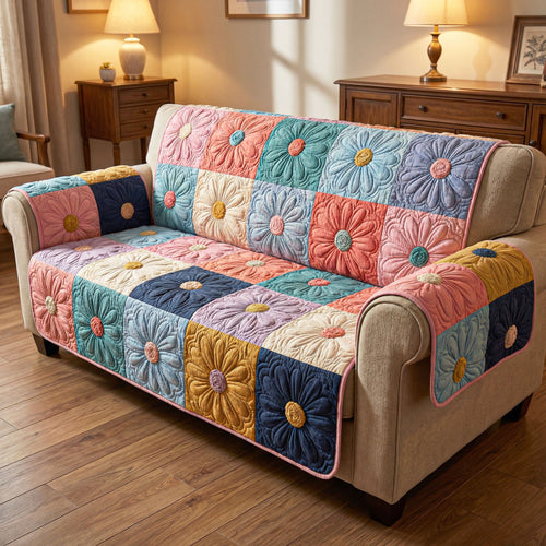 Daisy Light Quilted Sofa Cover NCU0TD2391