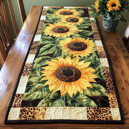 Daisy Mirage Quilted Table Runner NCU0NT7279