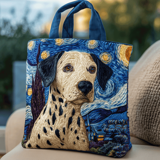 Dalmatian Daydream Quilted Tote Bag NCU0TH2793