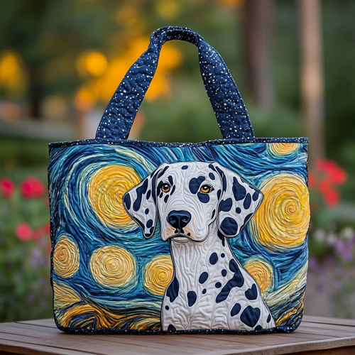 Dalmatian Dream Quilted Tote Bag NCU0DK9958