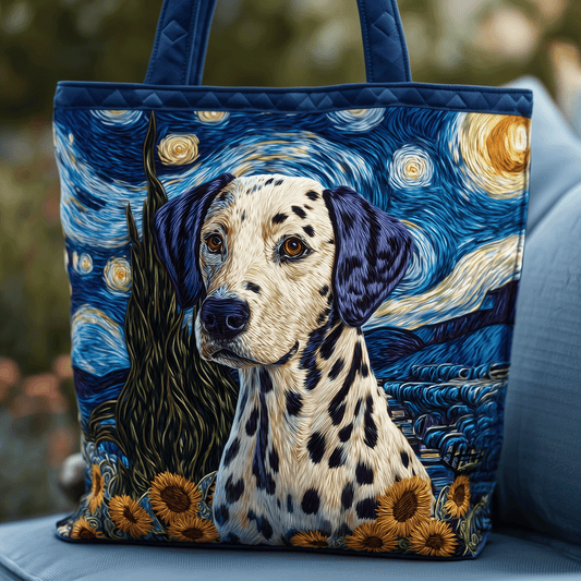 Dalmatian Dreams Quilted Tote Bag NCU0TH2788