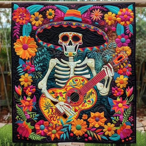 Dance of the Ancestors Quilted Blanket NCU0DV1722