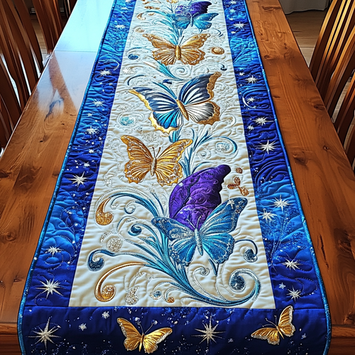 Dancing Breeze Quilted Table Runner NCU0DK4594
