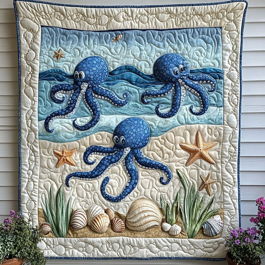 Dancing Depths Quilted Blanket NCU0NT7000