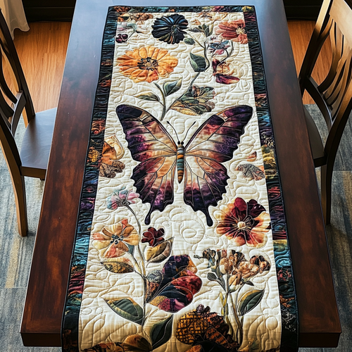 Dancing Wings Quilted Table Runner NCU0DK4508