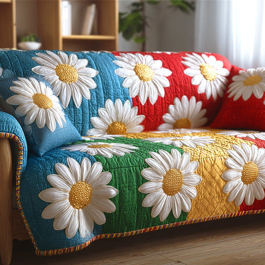 Dandelion Dream Quilted Sofa Cover NCU0TD999