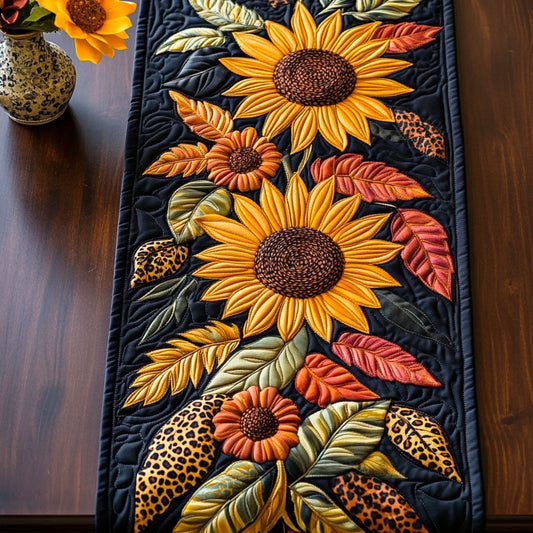 Dappled Fields Quilted Table Runner NCU0NT7280