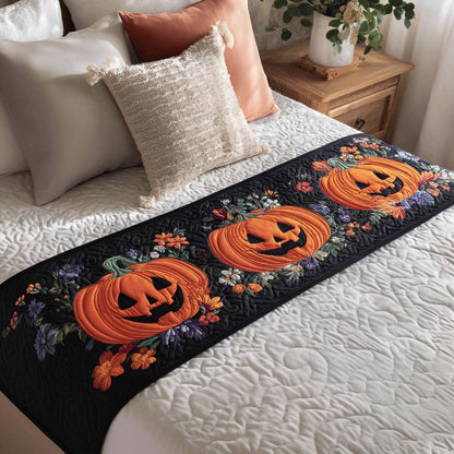 Dark Harvest Quilted Bed Runner NCU0NT9431
