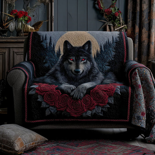 Dark Majesty Quilted Sofa Cover NCU0PT10295