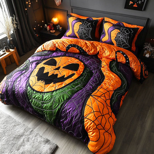Dark Nightmare 3-Piece Quilted Bedding Set NCU0TD509