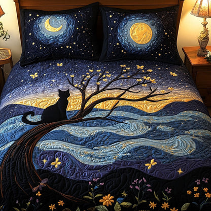 Dark Sky Dreamer 3-Piece Quilted Bedding Set NCU0PT7102