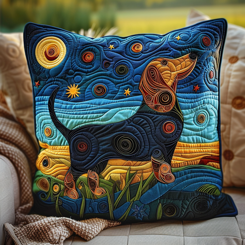 Dashie in the Stars Quilted Blanket NCU0TH239 main image 1