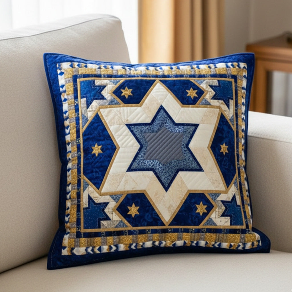 David Emblem Quilted Pillow Case NCU0NT12009