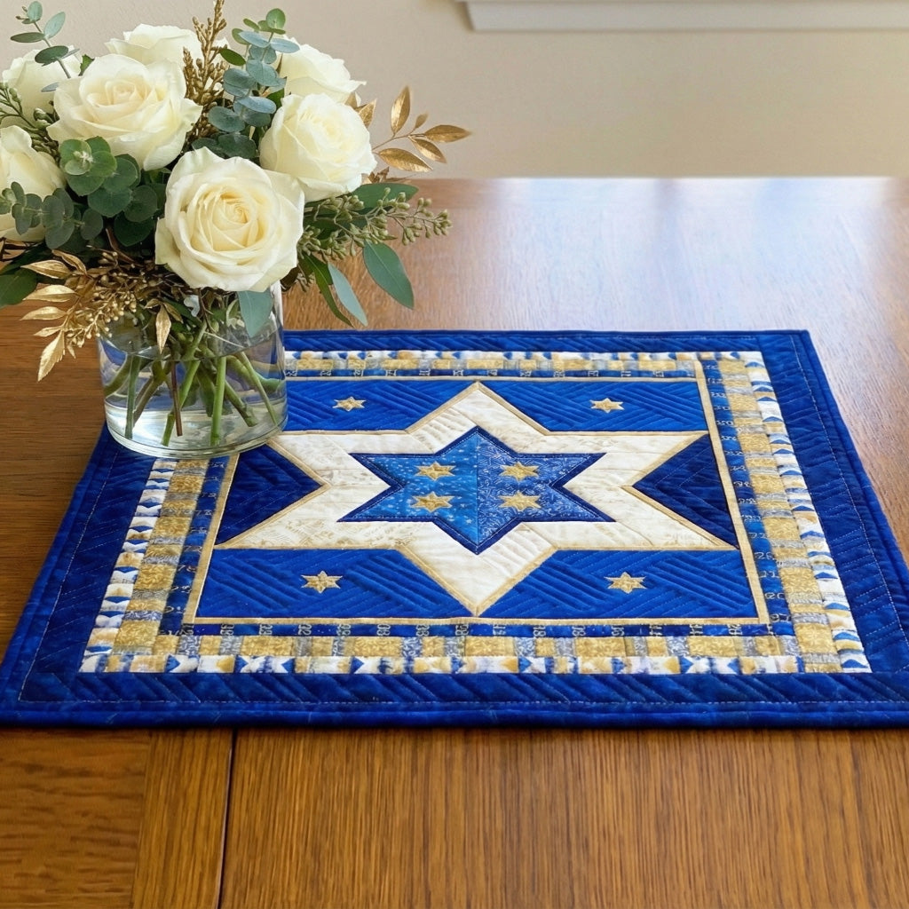 David Emblem Quilted Placemat NCU0NT12009