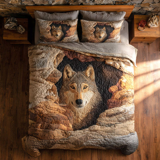 Dawn Howler 3-Piece Quilted Bedding Set NCU0TV1386