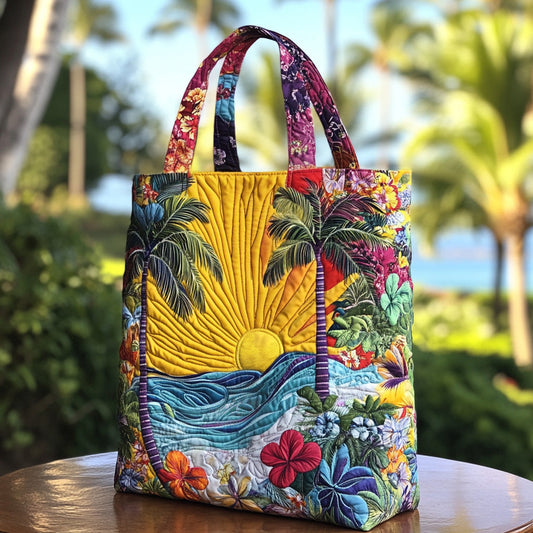 Daylight Drift Quilted Tote Bag NCU0DV7174