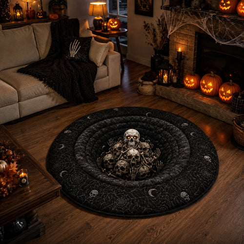 Dead Crawler Quilted Round Mat NCU0TD2890
