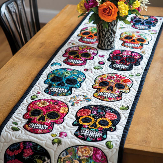 Deadly Charm Quilted Table Runner NCU0NT7957