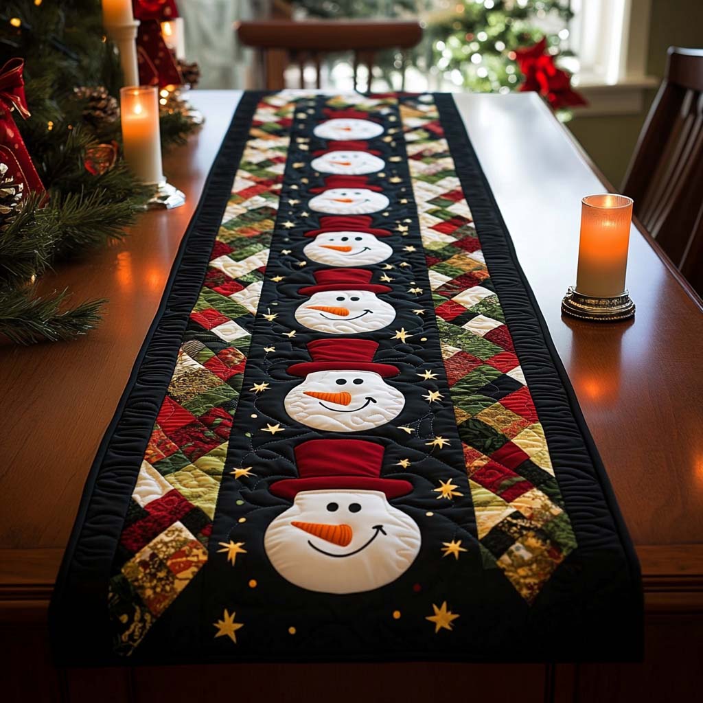 December Dreams Quilted Table Runner NCU0NT637