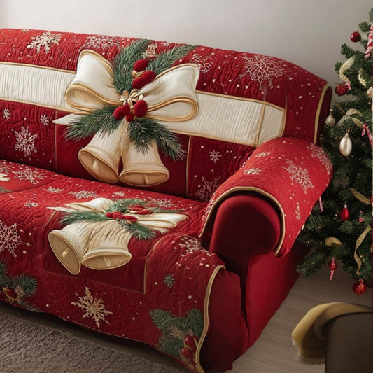 December Magic Quilted Sofa Cover NCU0NT10752