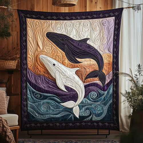 Deep Blue Quilted Blanket NCU0DK5523