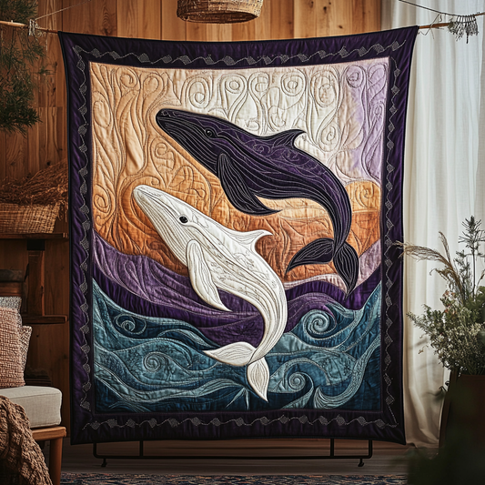 Deep Blue Quilted Blanket NCU0DK5523
