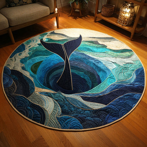 Deep Dive Quilted Round Mat NCU0TV402