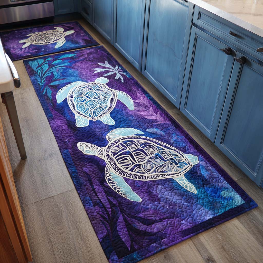 Deep Sea Path Kitchen Area Rug NCU0NT11125