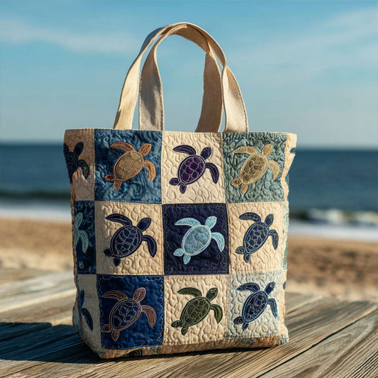 Deep Sea Traveler Quilted Tote Bag NCU0PT7995