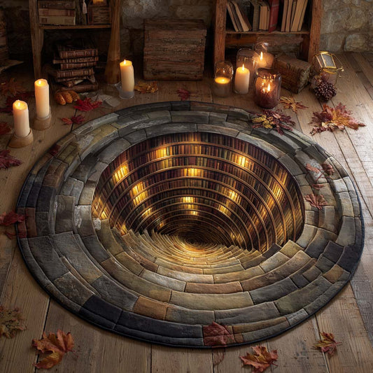 Deep Vault Quilted Round Mat NCU0XD1015