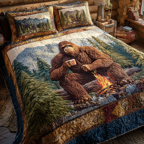 Deep Woods 3-Piece Quilted Bedding Set NCU0TD2464