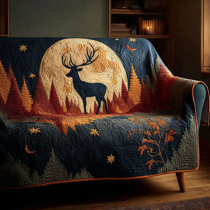 Deer Glory Quilted Sofa Cover NCU0DK11643