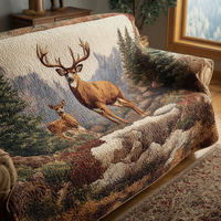 Deer Haven Quilted Sofa Cover NCU0DK10636