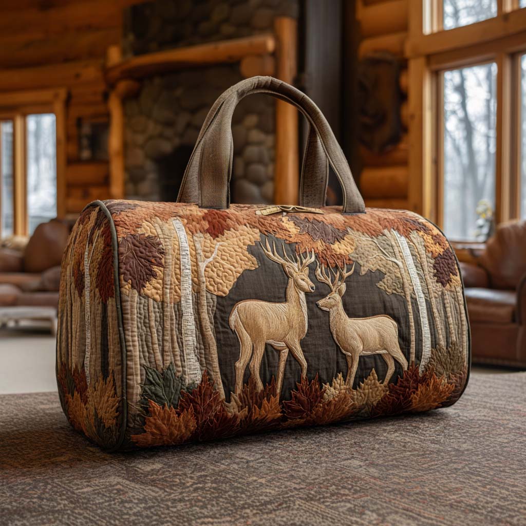 Deer Quilted Duffle Bag NCU0VT279