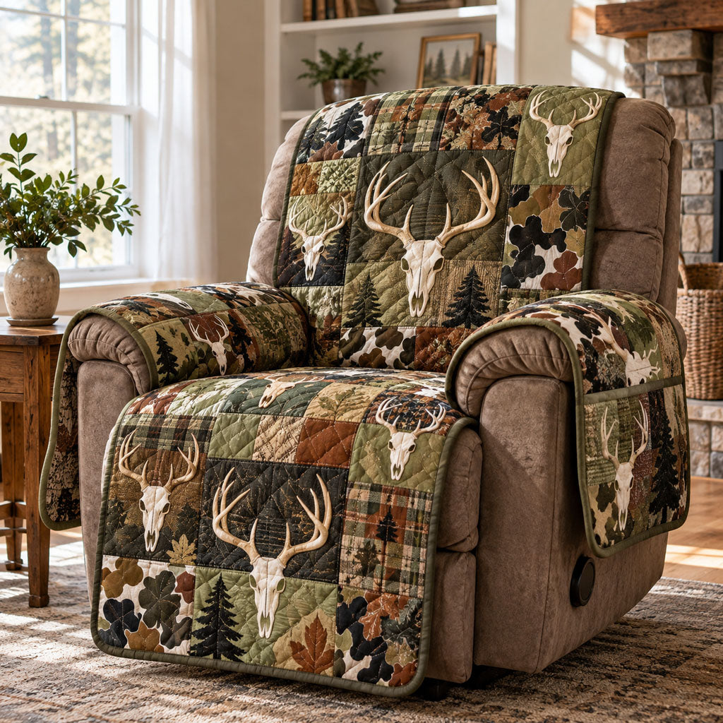Deer Trail Heritage Quilted Sofa Cover NCU0PT12236