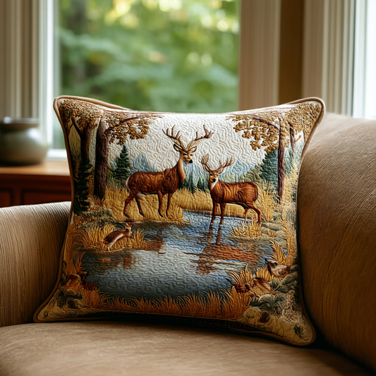 Deer Valley Quilted Pillow Case NCU0DK10637