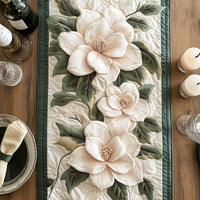 Delicate Bloom Quilted Table Runner NCU0VH3054