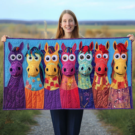 Derpy Dancer Quilted Table Runner NCU0NT6844