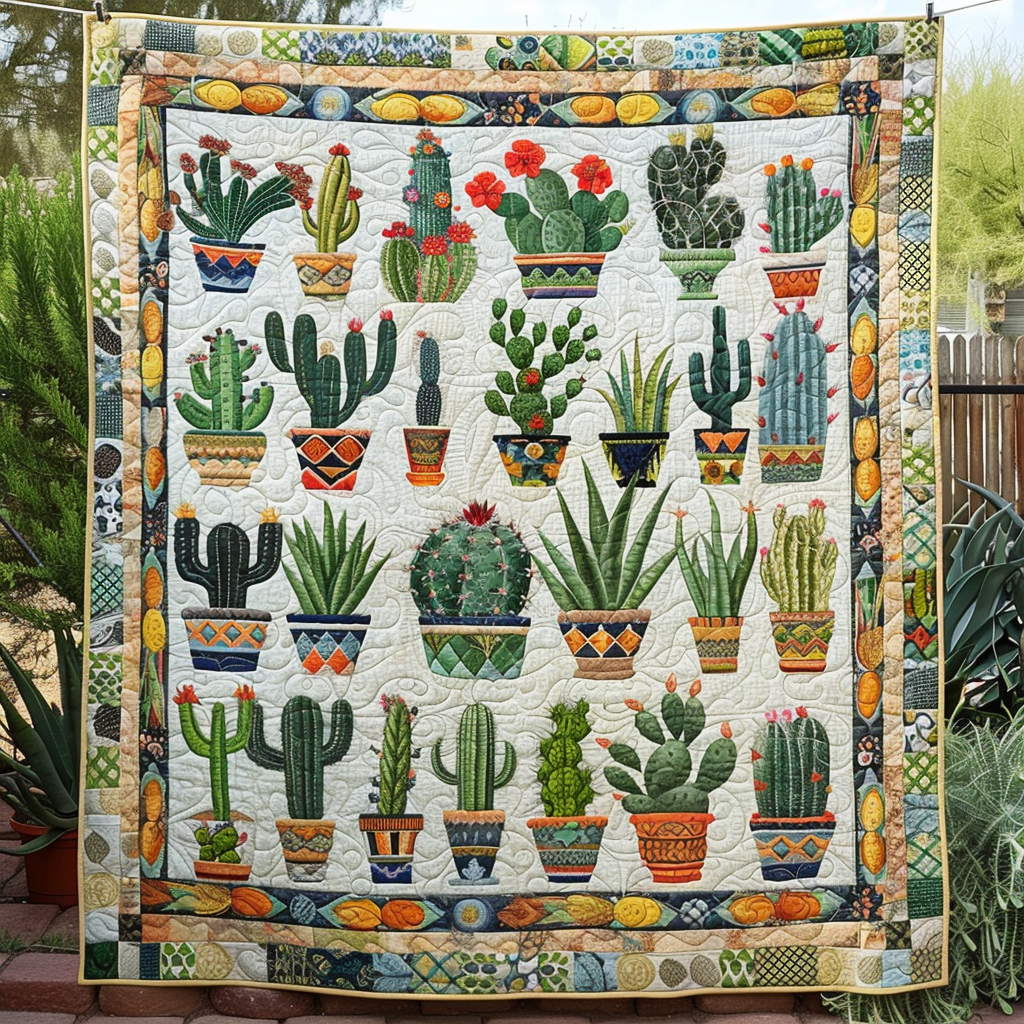 Desert Oasis Quilted Blanket NCU0TH457