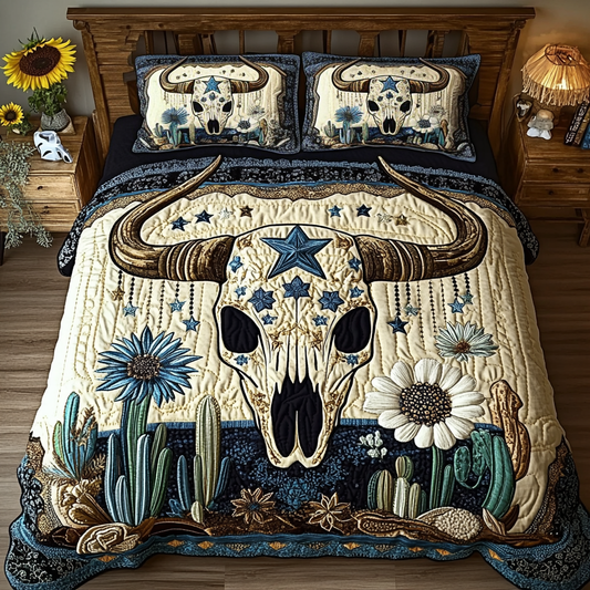 Desert Bliss 3-Piece Quilted Bedding Set NCU0VL1608