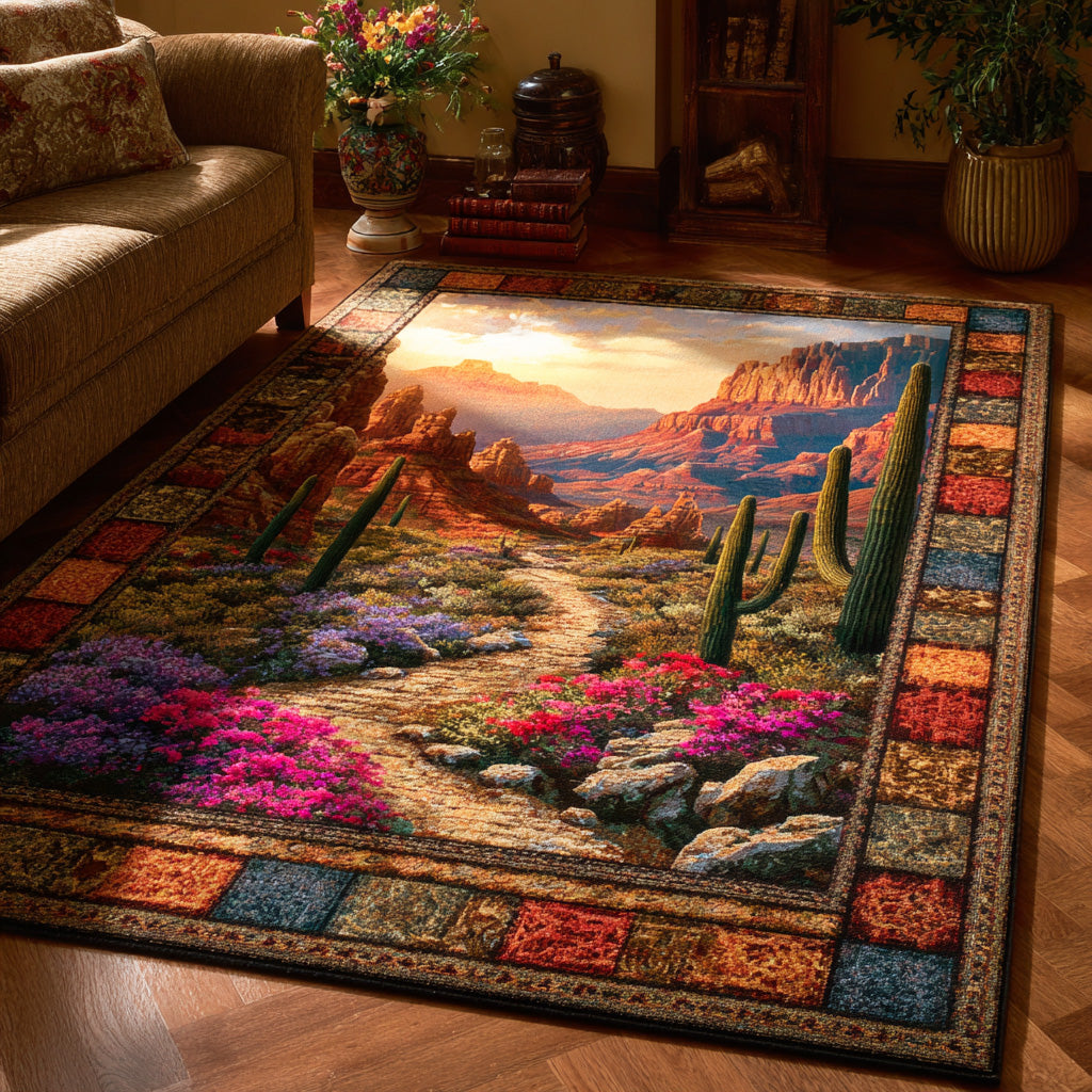 Desert Bloom Area Rug NCU0TD2100
