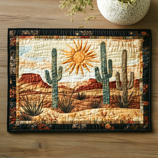 Desert Bloom Quilted Place Mat NCU0DK5304