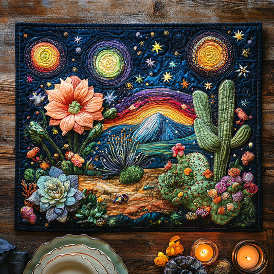 Desert Bloom Quilted Placemat NCU0DV6713